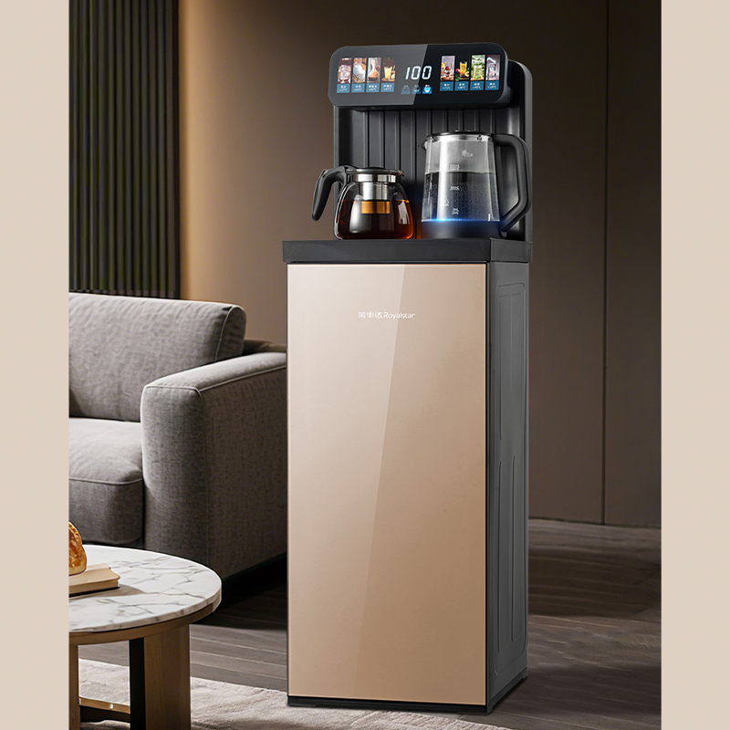 荣事达茶吧机智能立式饮水机家用下置水桶制热多功能遥控饮水机CY1820