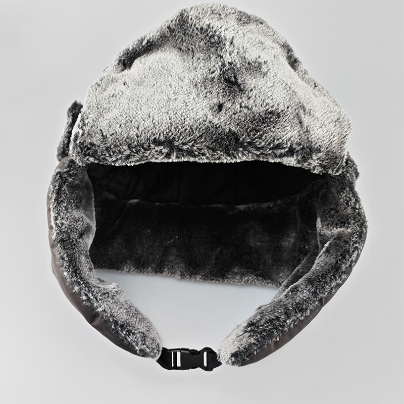 鸽护 雷锋帽 GH26QDK-咖啡色 顶高清大图