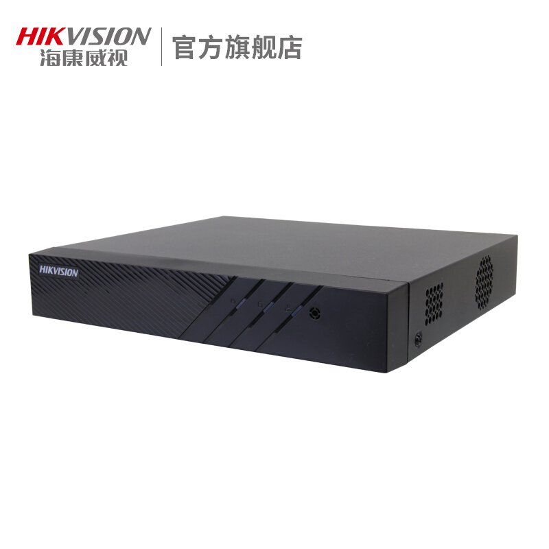 海康威视网络硬盘录像机8路 DS-7808N-F1/8P(B)监控刻录机接POE网络监控摄像头
