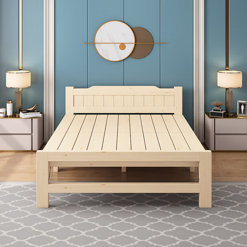 帝德龙实木折叠床办公室便携午睡床ZC6 1950*800*350mm高清大图