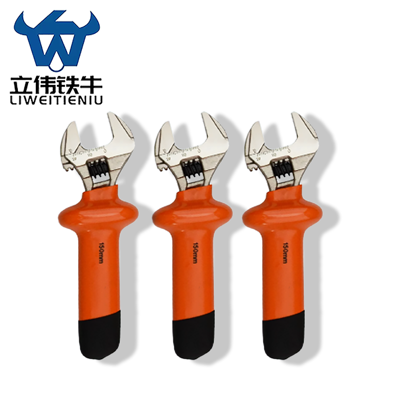立伟铁牛绝缘活钣手6寸150mm/把高清大图