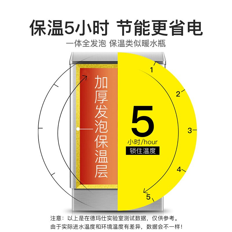 德玛仕开水器 60L双水龙保温