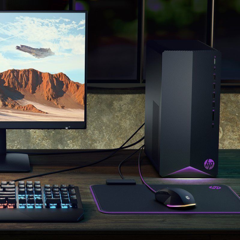 惠普/HP暗影精灵6代TG01 i7-11700F 16G 512G固态 GTX1650S-4G吃鸡游戏台式设计电竞主播电脑商务制图3D绘图渲染台式机定制