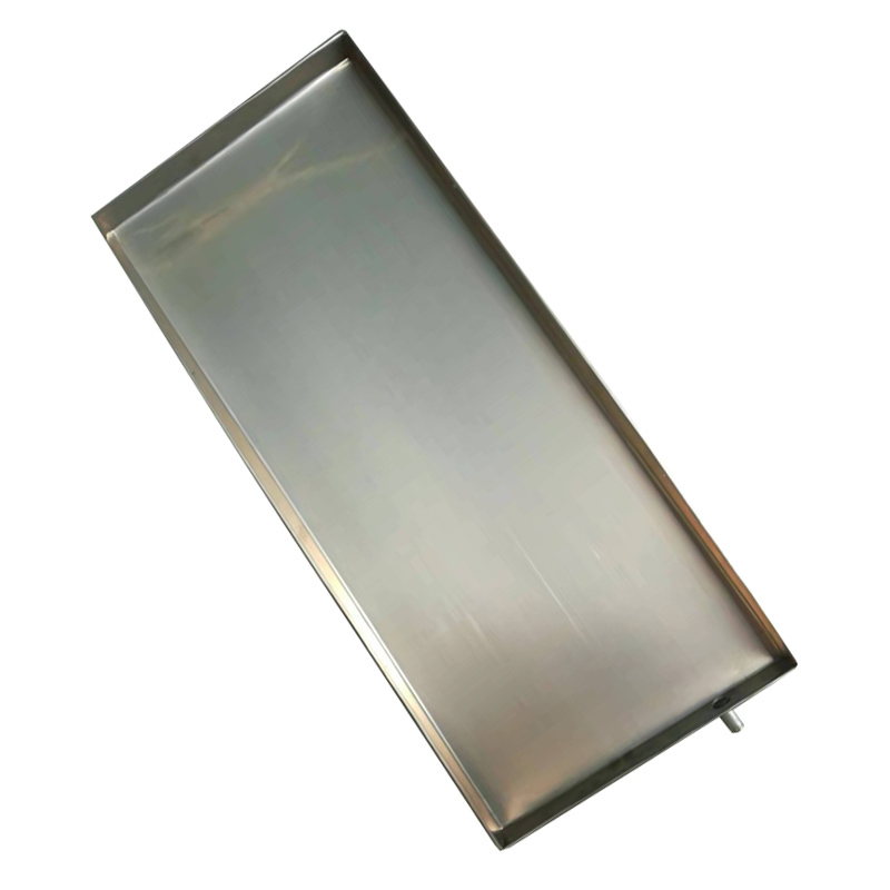 帮客材配 安居士 3P不锈钢接水盘（手工）20个/箱 整箱销售 送货上门 银色高清大图