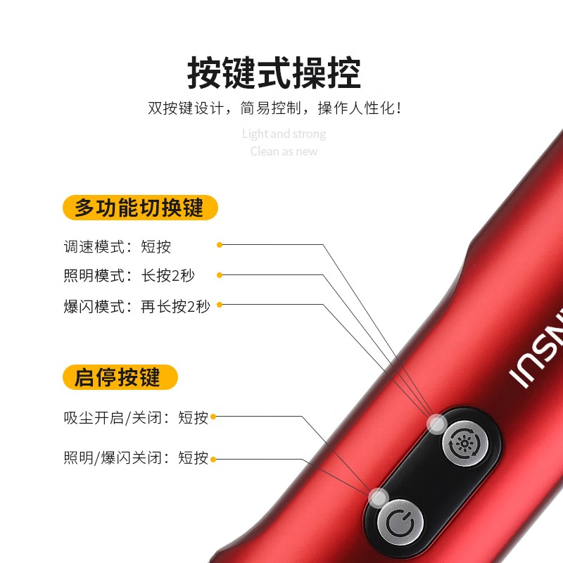 山水(SANSUI)多功能随手吸尘器SSD-X6高清大图