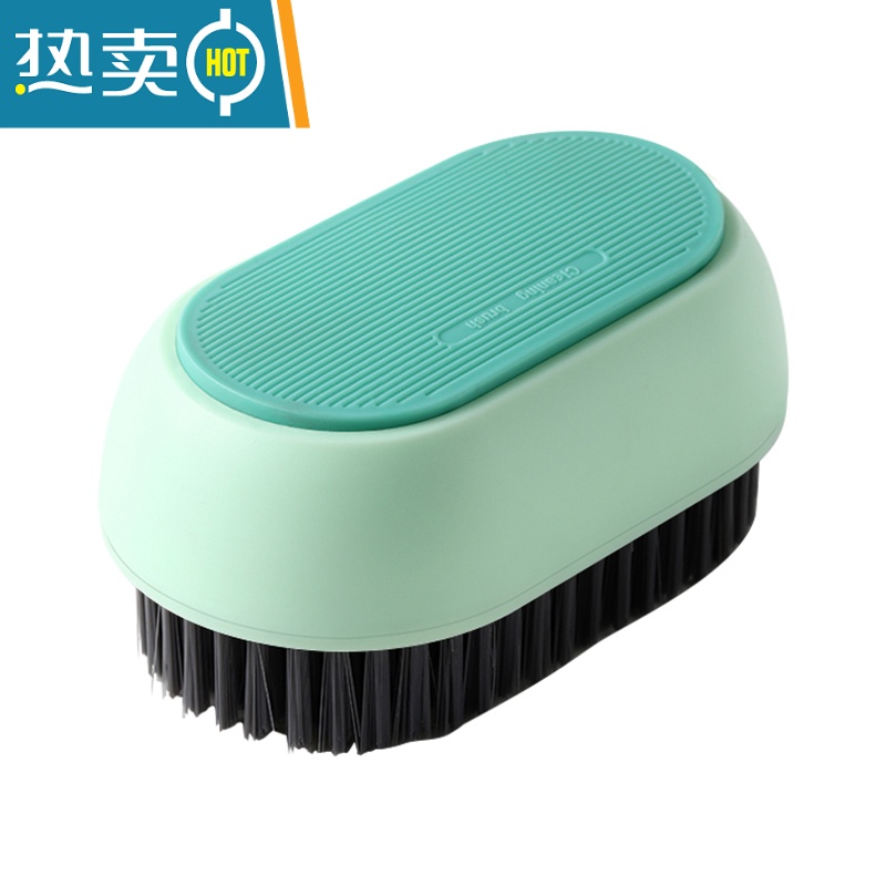 敬平鞋刷软毛家用不伤鞋专用刷鞋器衣服洗鞋板刷多功能清洁洗衣刷子 黄色衣物刷+黄色鞋刷高清大图