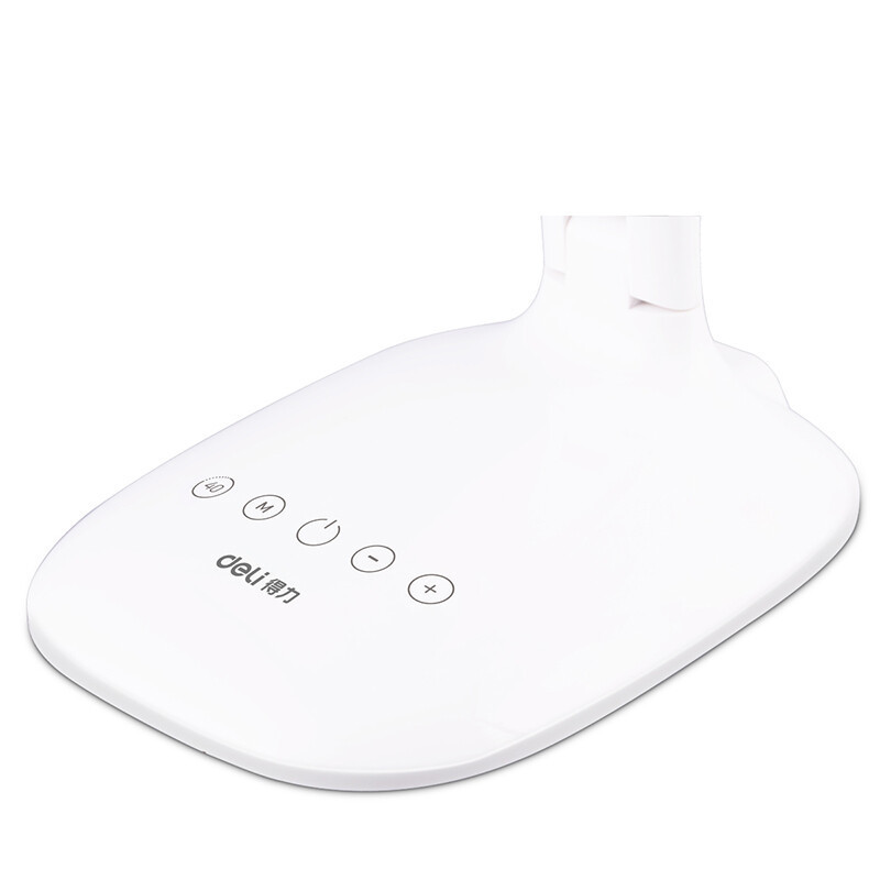 得力(deli) 4324LED可充电台灯(白色)1200mAhDC5V高清大图