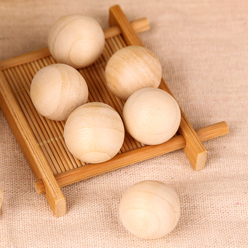 绿之源 20大粒装天然香樟木球块条 家具书桌衣柜防霉防潮蛀虫除味替代樟脑丸卫生球(2.5cm)Z-0568高清大图