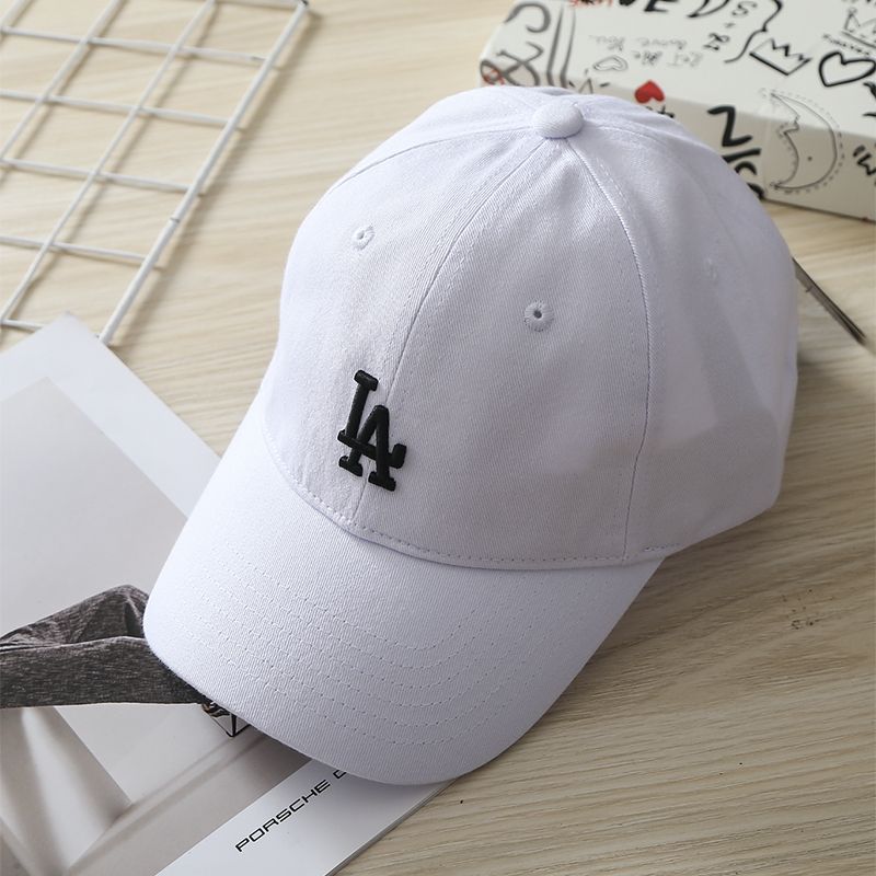 mlb棒球帽子韩国潮牌小标ny男女情侣运动la鸭舌遮阳帽子