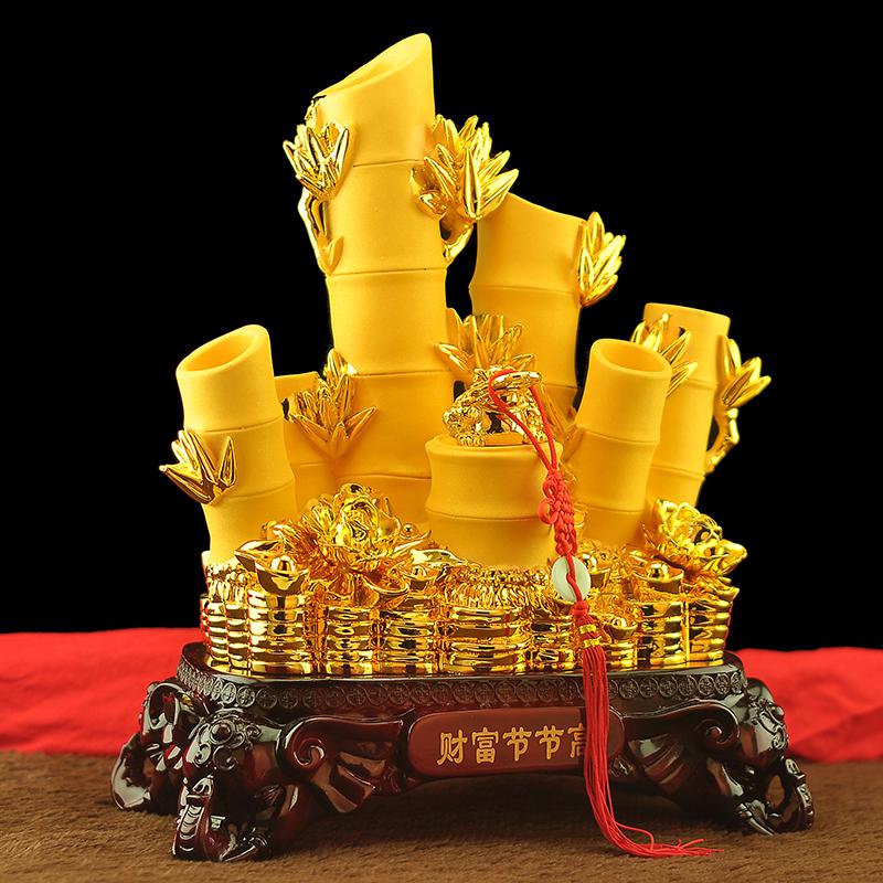 美帮汇财富节节高客厅电视柜酒柜摆件装饰品家居卧室办公室开业礼品高清大图