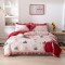 家柏饰(CORATED)公主风四件套床单被套三件套单双人床上套件少女心蝴蝶结床上用品