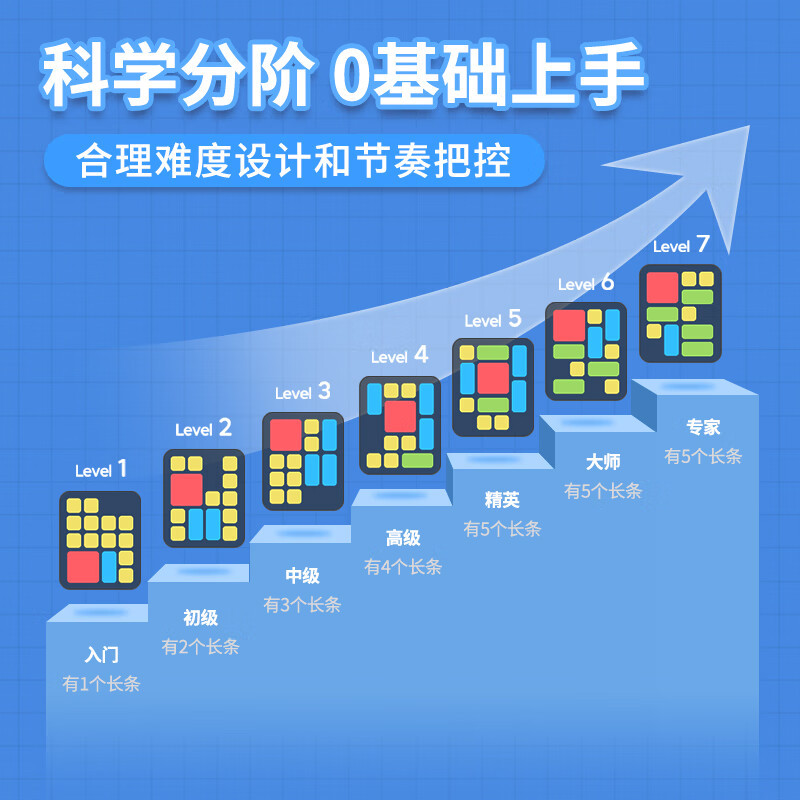 Giiker/计客超级华容道黑色 电子儿童玩具男孩女孩生日礼物小学生数字拼图逻辑思维磁力儿童益智玩具亲子娱乐团建轰趴好物