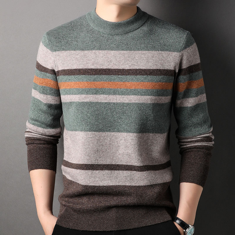 羊绒衫男士休闲加厚羊毛衣打底衫针织衫品牌官方旗舰店特卖多款任选