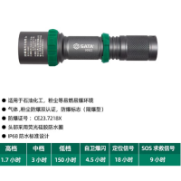 世达 防爆强光手电筒800LM 90622
