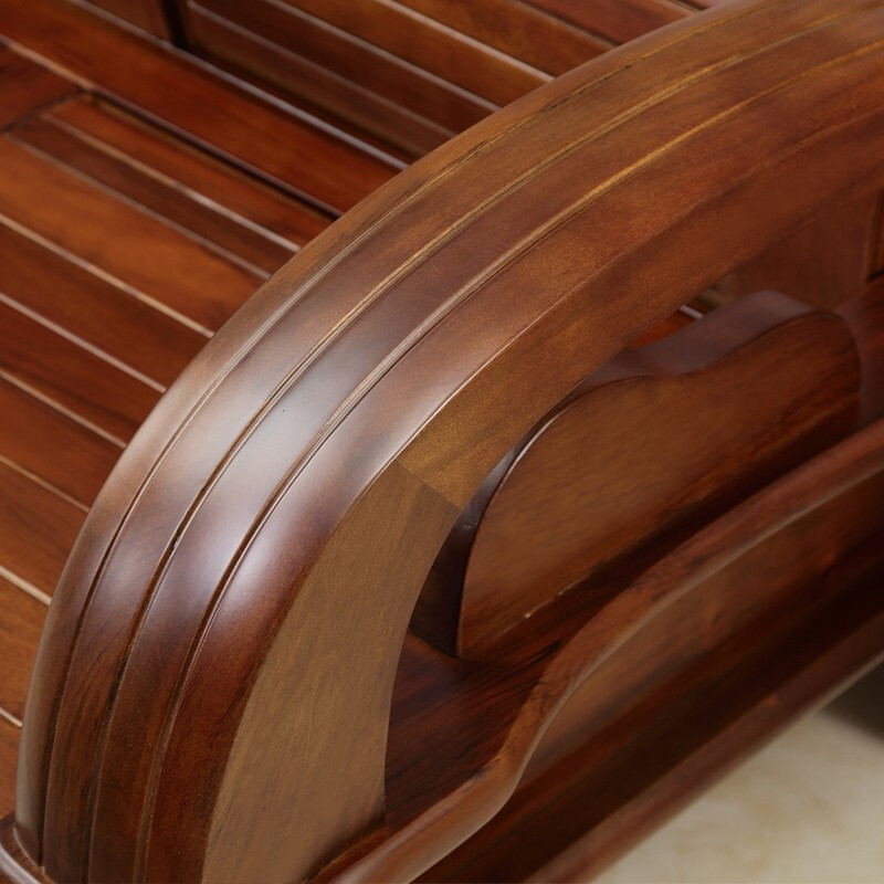 依琳达 实木沙发三人位 LD-S3 张高清大图