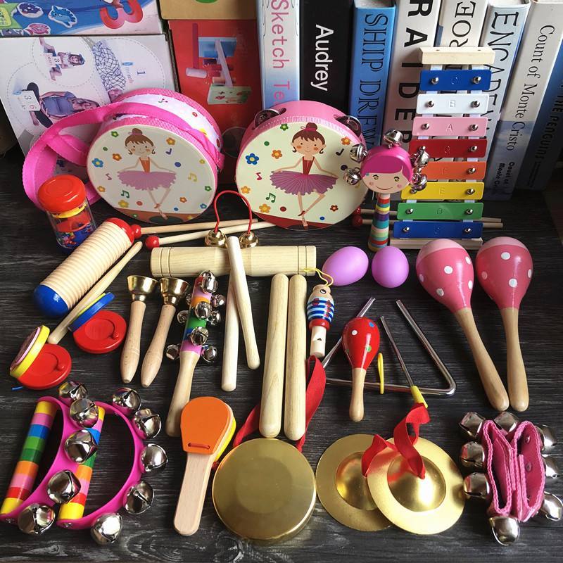 奥尔夫打击乐器组合幼儿园小学生早教儿童乐器套装启蒙音乐玩具新