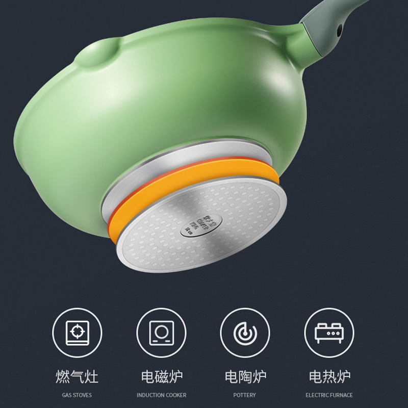 炊大皇CG32ZQ竹青石炒锅32cm高清大图
