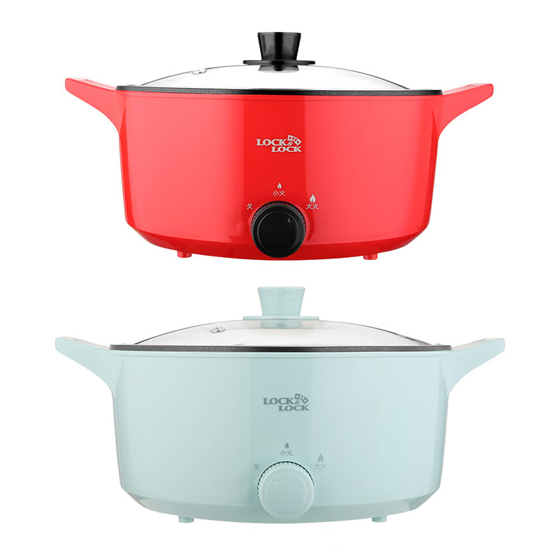 乐扣乐扣电火锅5L多功能多用途锅EJP1157(颜色随机)