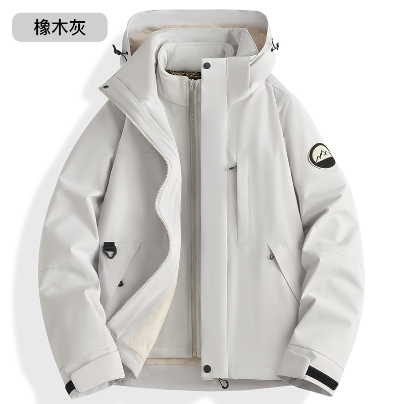 统狮 冲锋衣两件套 JM4 套高清大图