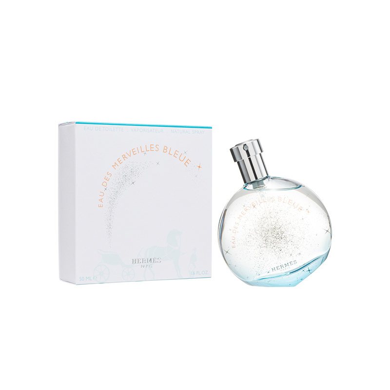 HERMÈS 爱马仕 蓝彩星光女士香氛 爱马仕女士淡香水 浪漫海洋 50ml/100ml