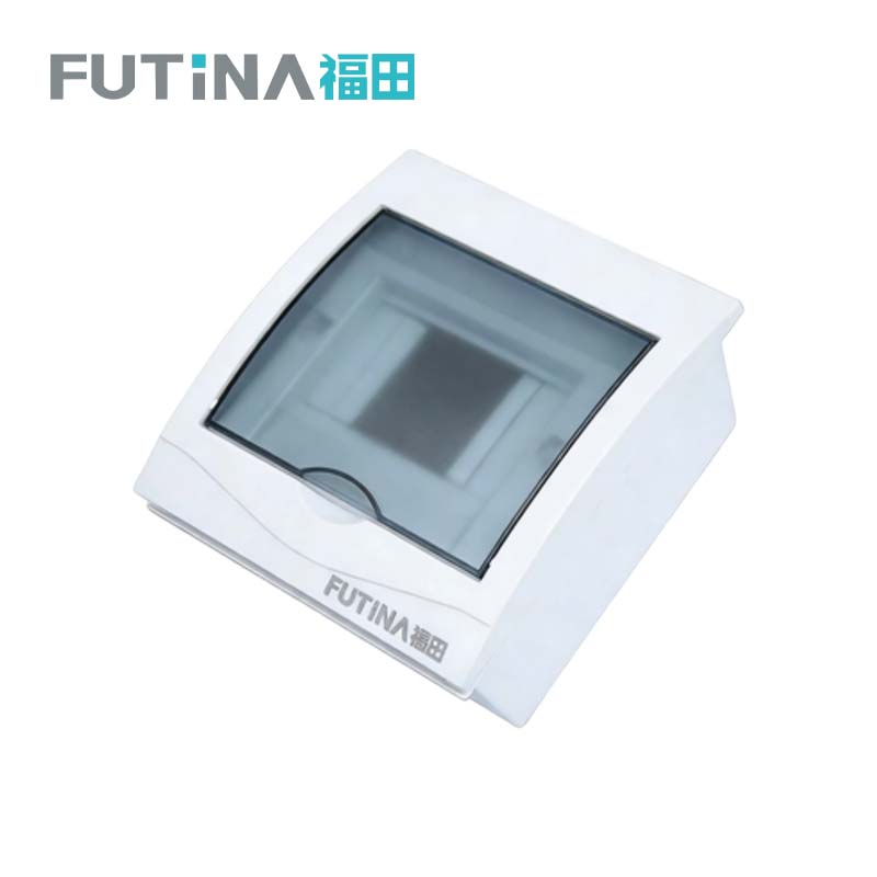 福田 全塑配电箱明暗装通用空开盒 2-4位 个高清大图