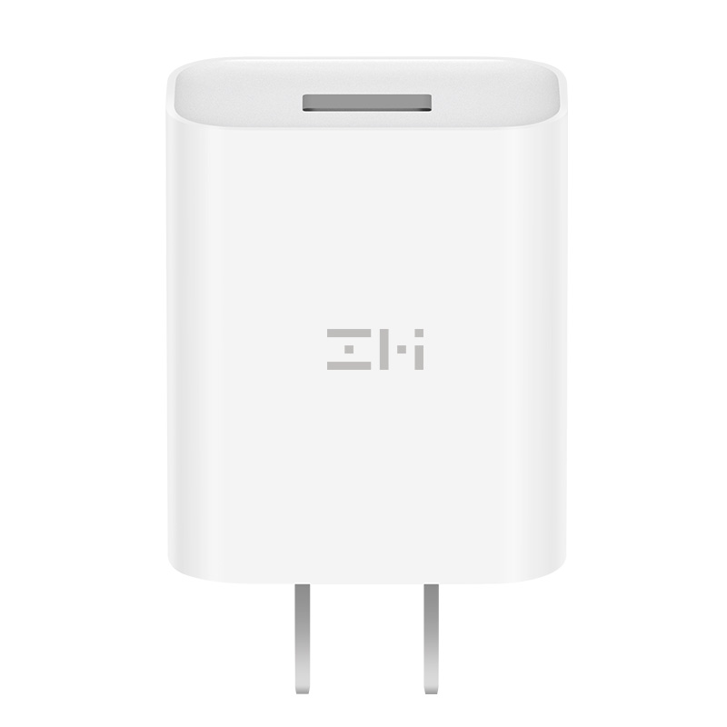 ZMI紫米 充电器18W快充套装 USB-A to Lightning数据线白色