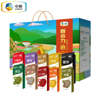 中粮新谷力五谷杂粮礼盒装八宝粥米粗粮组合大礼包 3500g