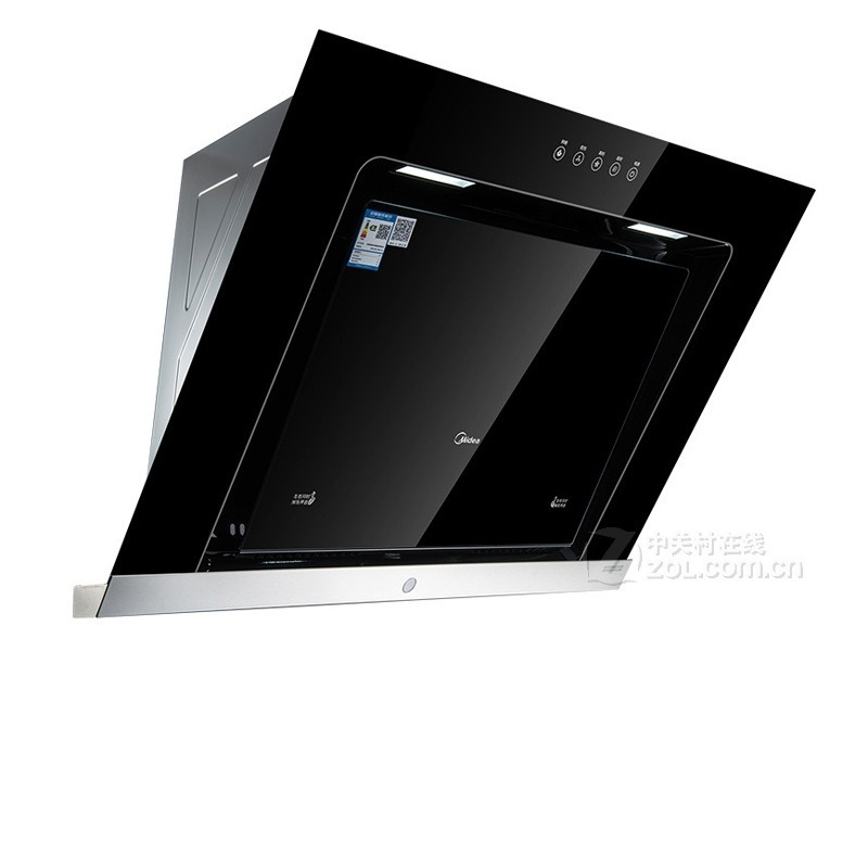 美的midea家用抽油烟机cxw200tj9011g黑色