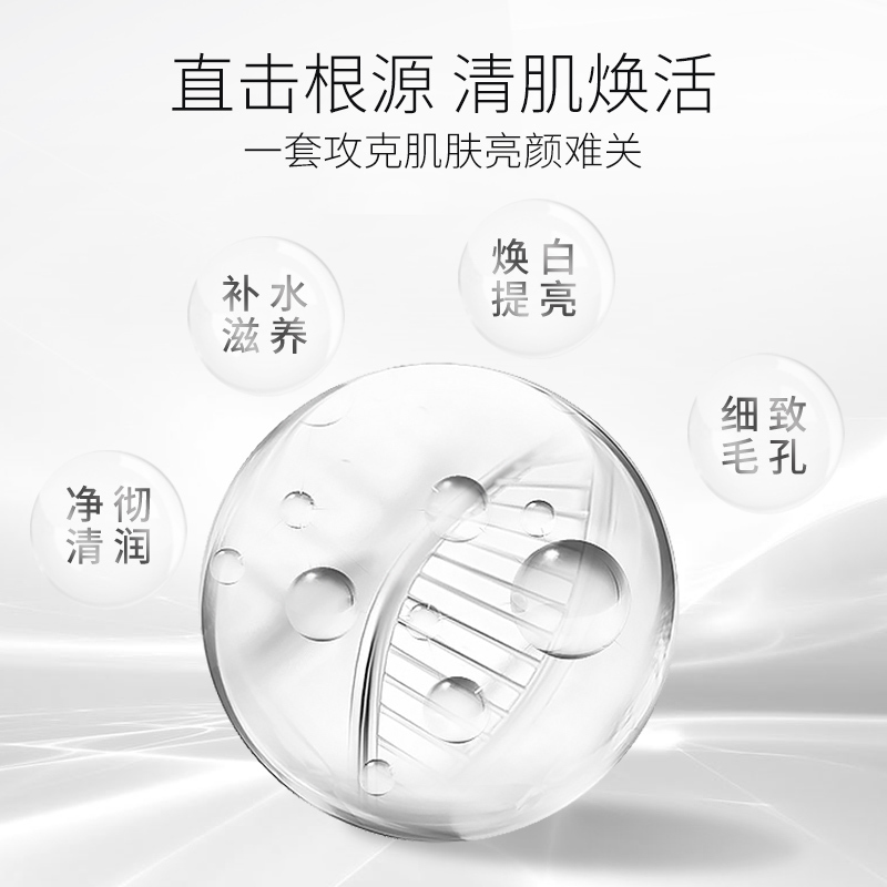 仁和烟酰胺二件套(精华水+乳液)烟酰胺面部护理水乳护肤套装