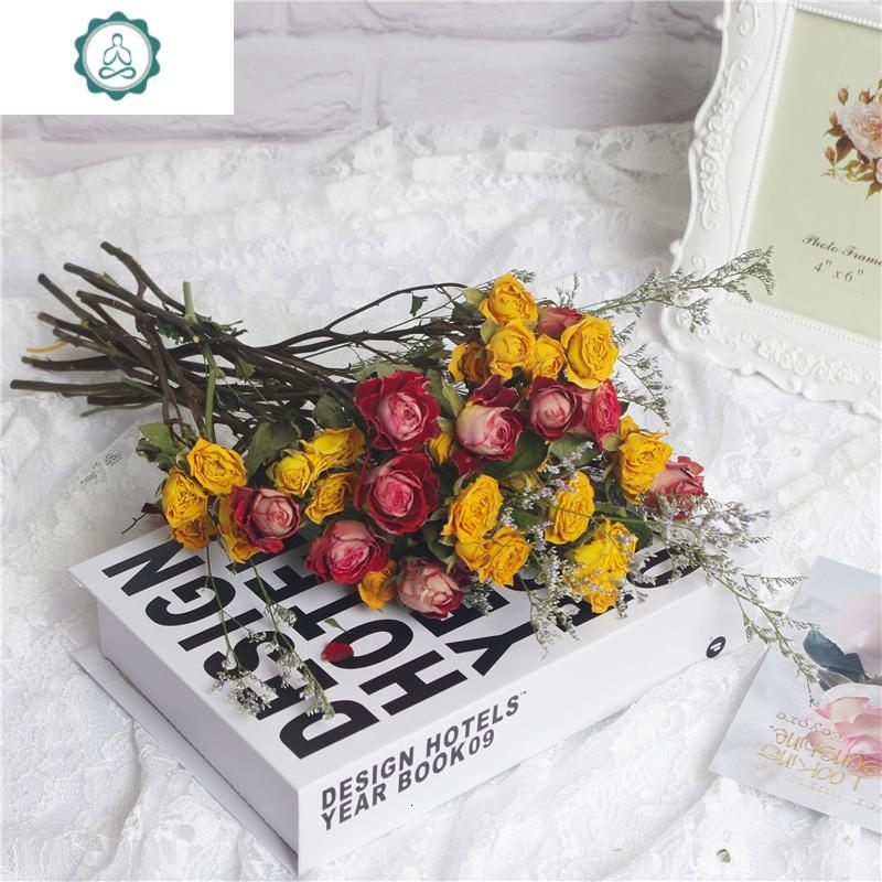 封后 Fenghou 花瓶 花艺玫瑰花干花永生花花束情人书房桌面装饰ins北欧风摆件小玻璃瓶封后惊艳霓虹 组合30朵送情人草干树枝 价格图片品牌报价 苏宁易购杰伦家居专营店