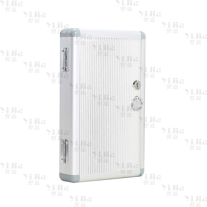 翌嘉 铝合金钥匙箱壁挂钥匙柜钥匙管理箱 24位