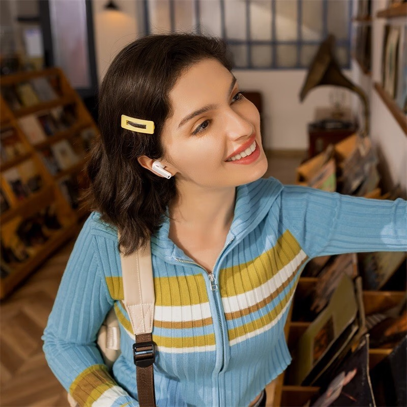 倍思(BASEUS)真无线蓝牙耳机 48db深度降噪苹果安卓通用 M2s 黑色高清大图