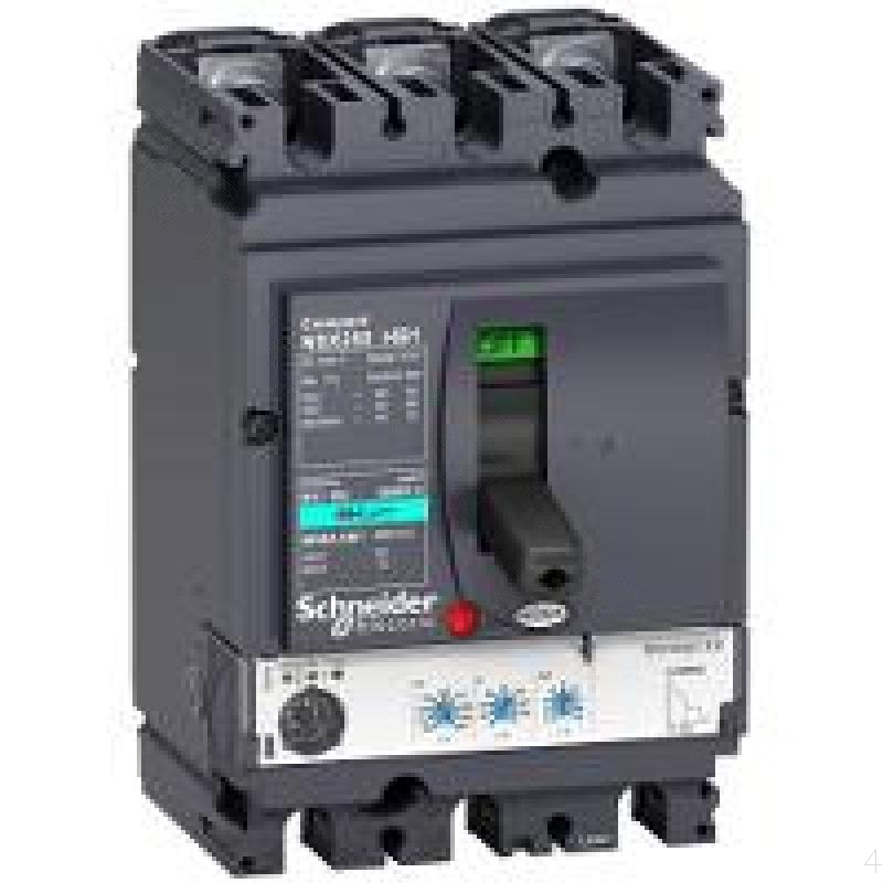 Schneider Electric NSX电机保护塑壳断路器NSX100HB1MIC2.2M100A3P固定式前接线