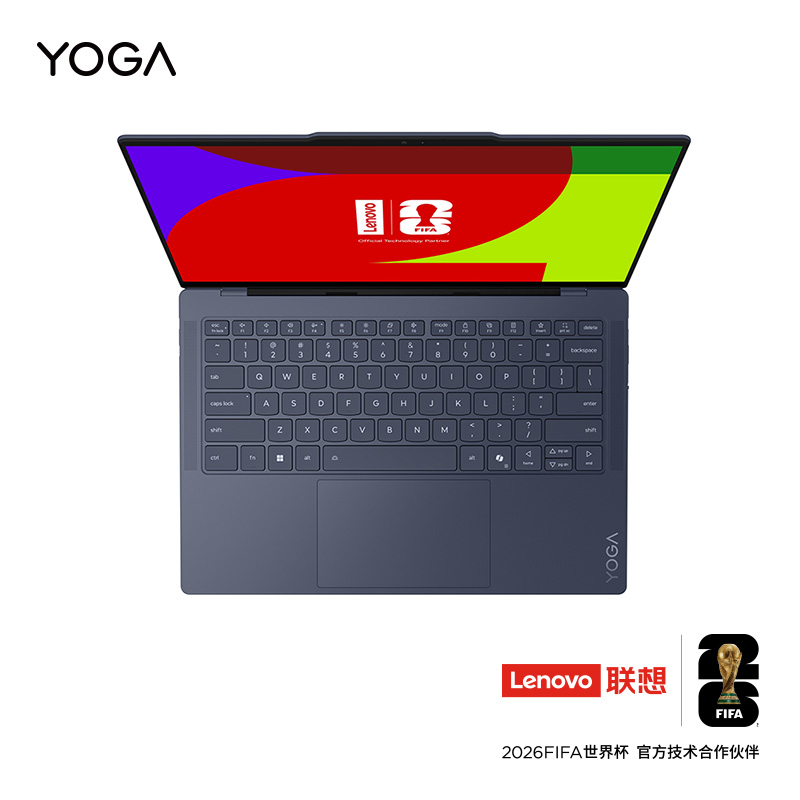联想 YOGA Air 14 Ultra Aura 2026 FIFA世界杯限量版 14英寸轻薄触控笔记本电脑 英特尔酷睿Ultra X7 358H 32G 1T 集显 W11高清大图