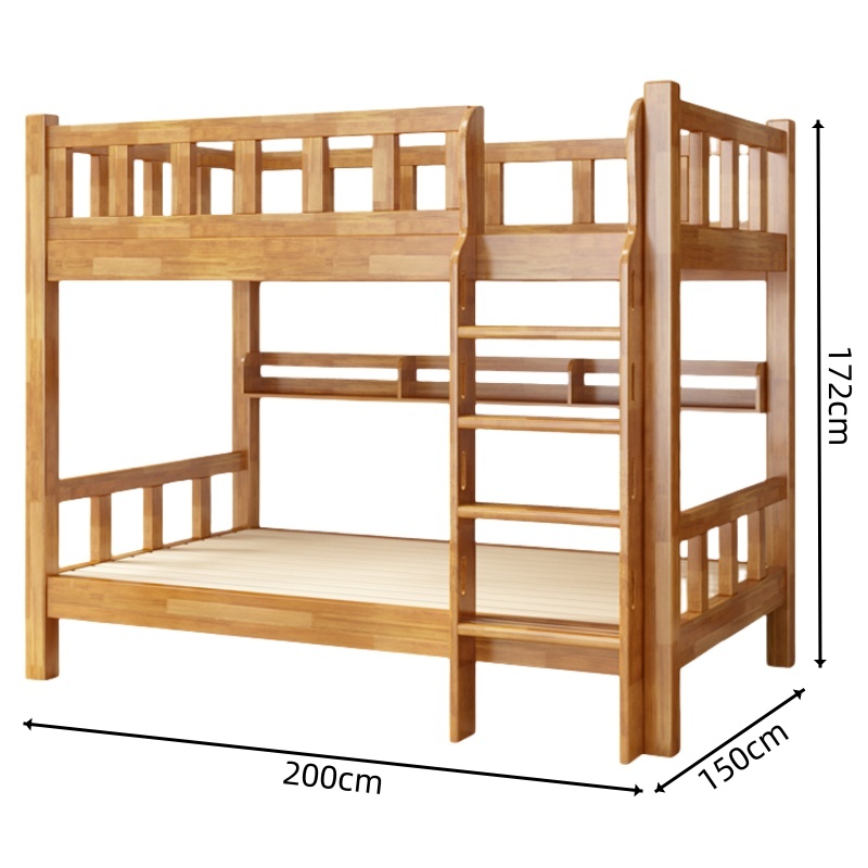 豫龙都实木床书架款张高清大图