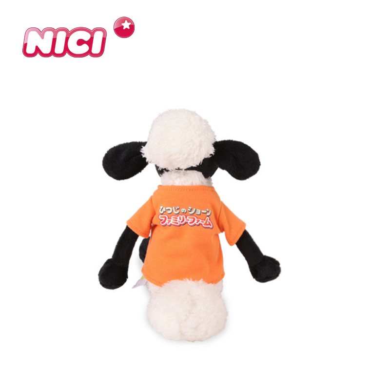 小羊肖恩 NICI 橙色T恤肖恩公仔 88892