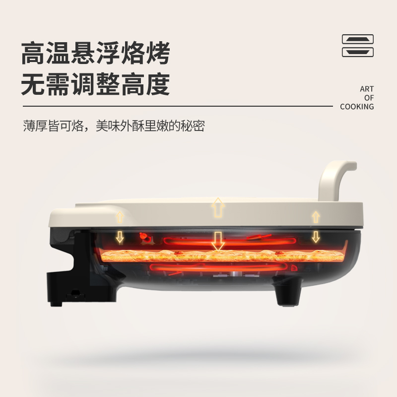(顺丰发货)利仁电饼铛LPBC-86升级款高清大图