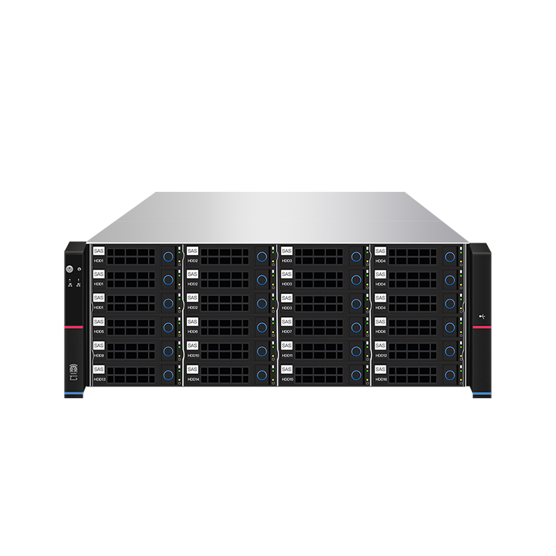 鑫云(Singstor)SS300G-24S磁盘阵列24盘位4K视频编辑万兆光纤共享NAS网络存储 升级至四万兆 96T