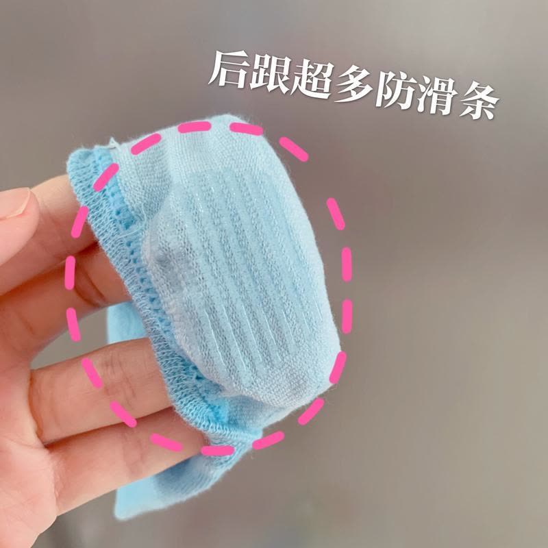 Ideamini袜子不掉跟春秋防滑隐形袜夏季薄款浅口女船袜潮流短袜ins袜子图片