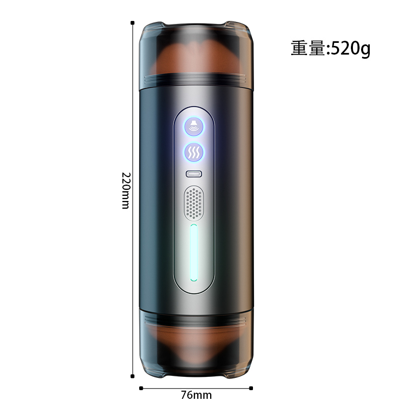久爱口阴双头电动飞机杯嘴巴深喉口爱男性自慰器真阴夹吸倒模真实阴道自慰杯全自动发声音双穴圣杯情趣男性系列成人用品高清大图