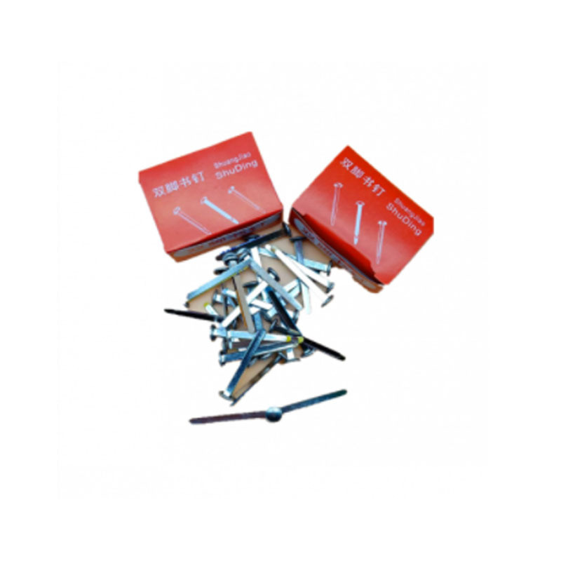 kbs双脚书钉 分页钉 分脚钉 两脚钉 脚长3cm一小盒