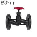 杉外山 重体铜芯蒸汽法兰截止阀 个