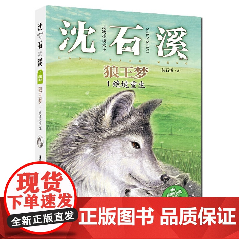 动物小说大王沈石溪:狼王梦 (注音版 套装共3册)[新]高清大图