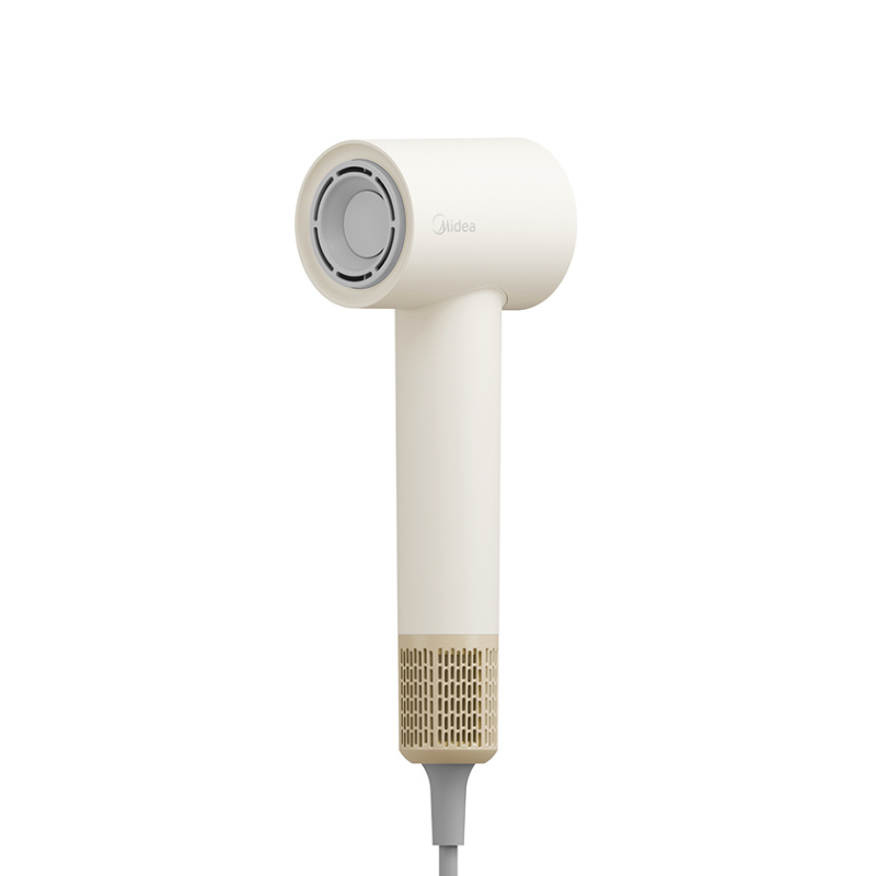 美的(Midea)Mini高速吹风机 1500W FG106(冰奶咖)