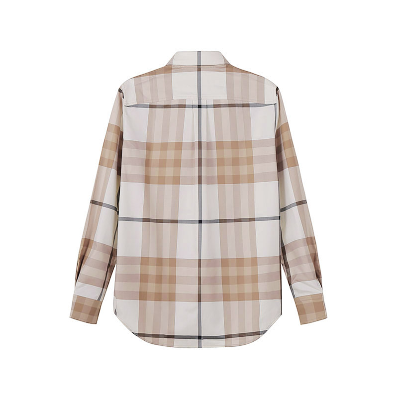 burberry博柏利女款棉质长袖衬衫80568561