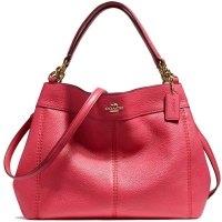 【直营】COACH 蔻驰 Lexy系列女士软质牛皮小号单肩包手提包斜挎包Coach女包 F23537