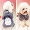 狗狗衣服秋装泰迪比熊博美小型犬幼犬宠物四脚衣加绒加厚冬季保暖