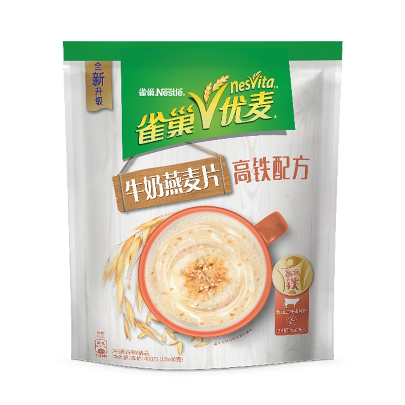 雀巢(Nestle)优麦燕麦片 400g袋装 冲调饮品
