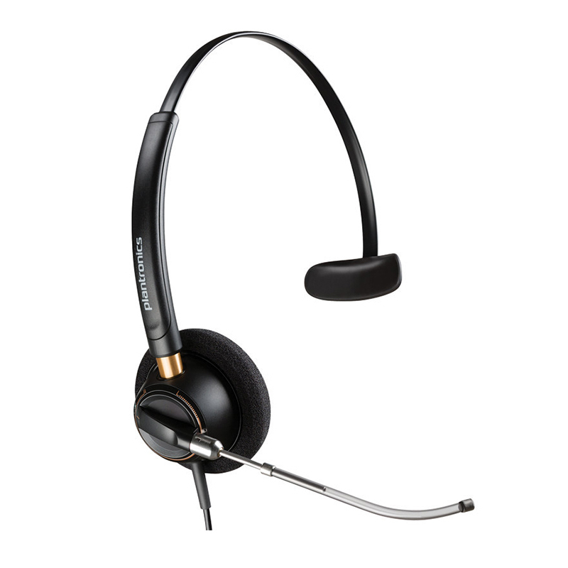 （HD）缤特力(Plantronics) HW510V 单耳 不含线 话务耳麦 (计价单位：个) 黑色