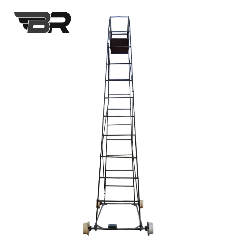 BR 钢管梯车 钢材质 台高清大图